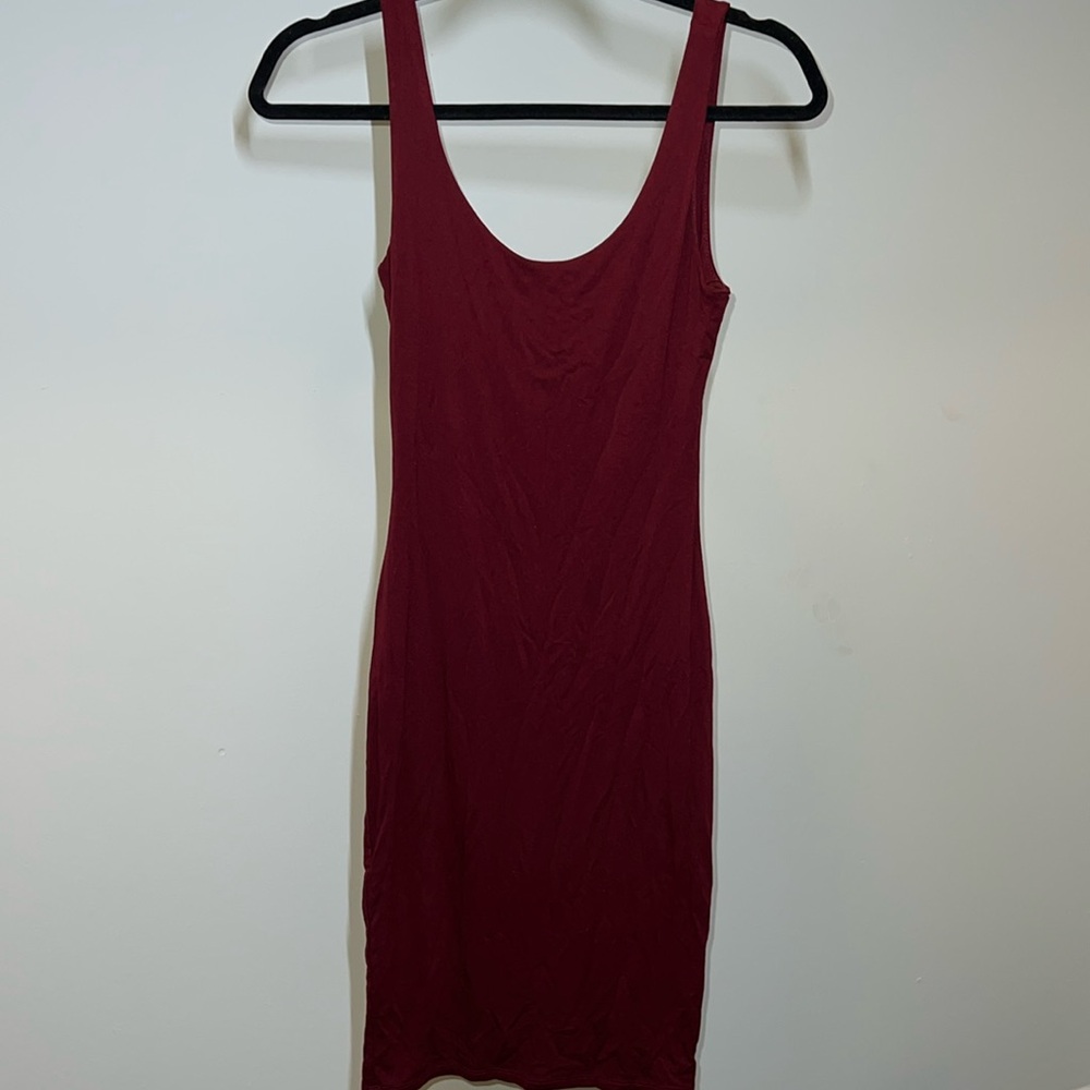 Maroon Dress